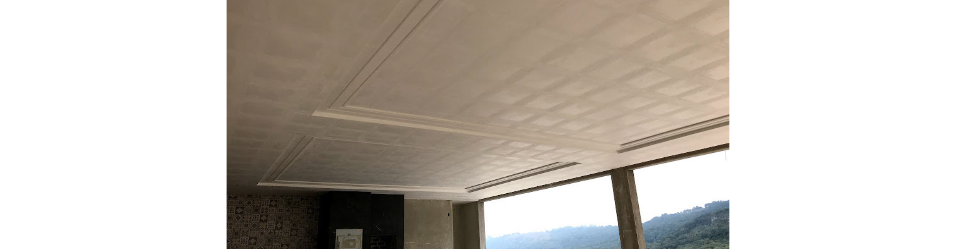 Forro em Gesso Plaqueta